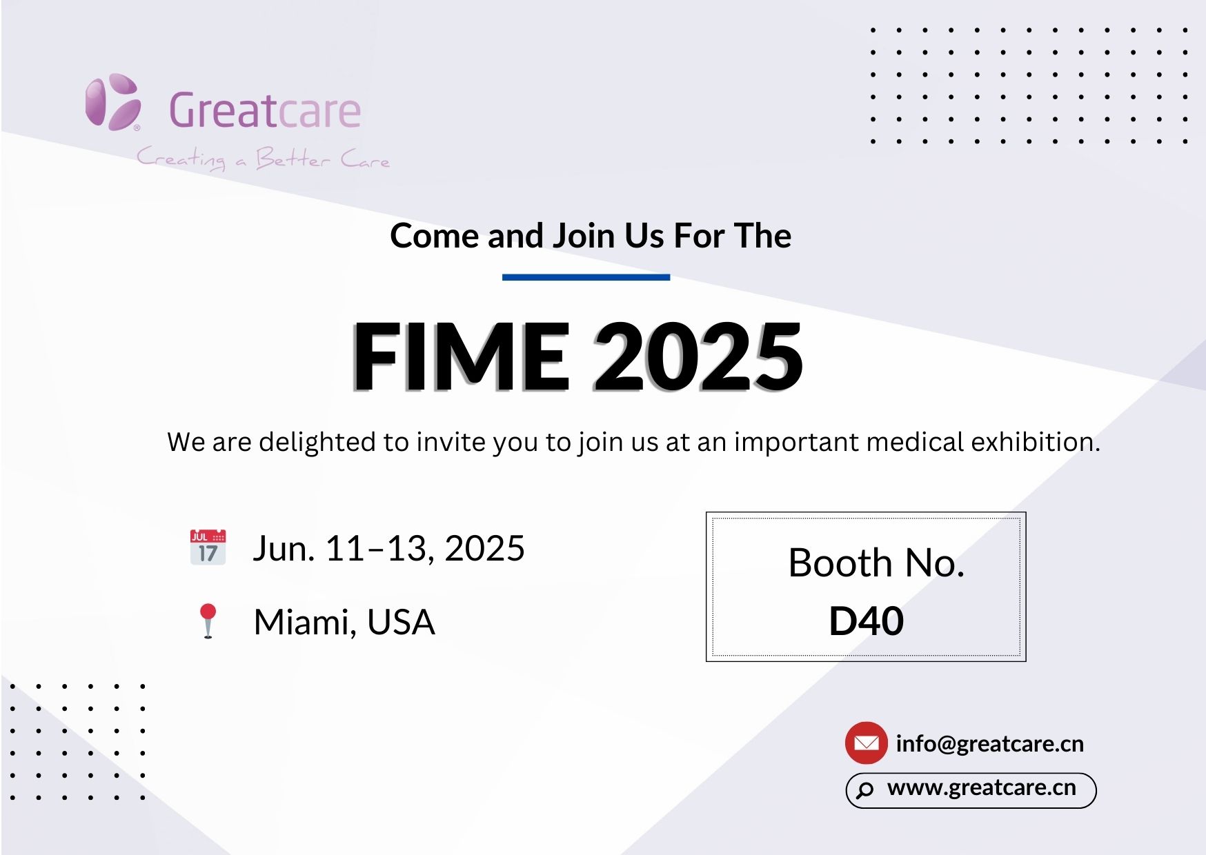 إعلان المعرض - Fime 2025